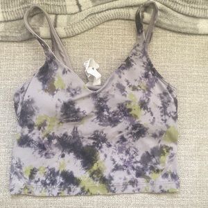 Lululemon Crop Tank with built in bra